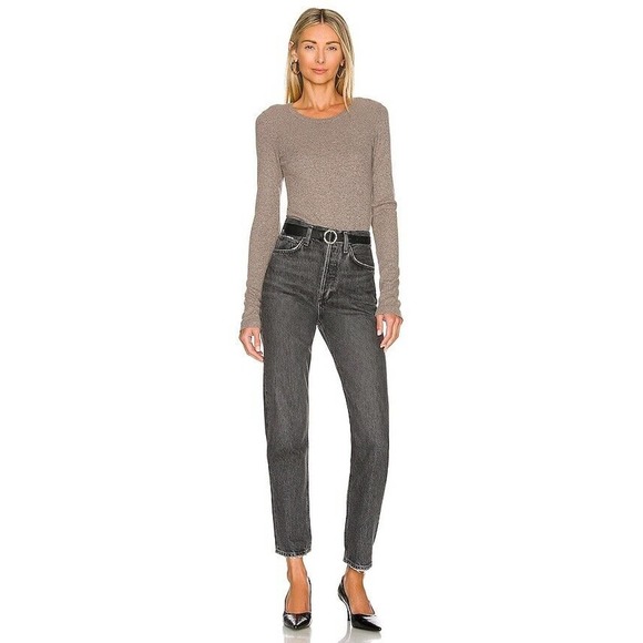 AGOLDE 90s Pinch Waist Organic Grown Cotton In Underground Wash Jeans 23 - Picture 1 of 4